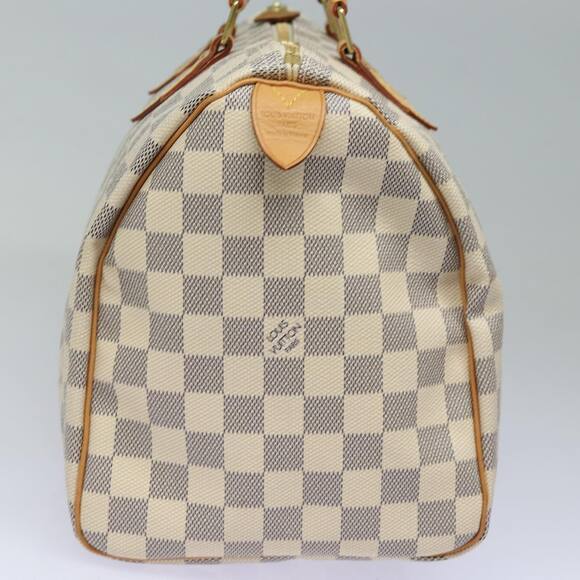 LOUIS VUITTON Damier Azur Speedy 30 Hand Bag N41533 - Picture 3 of 16